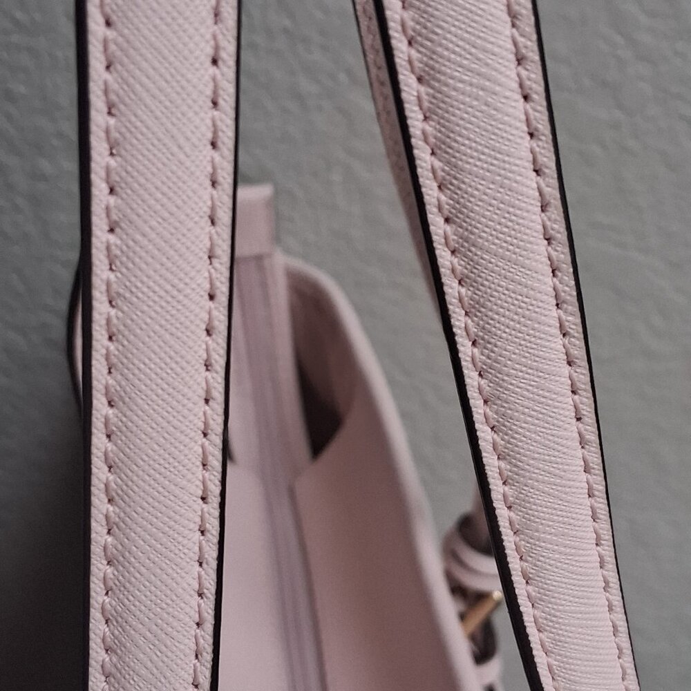 Michael Kors Large Jet Tote Blush Pink Saffiano Leather Excellent Condition - Picture 5 of 7